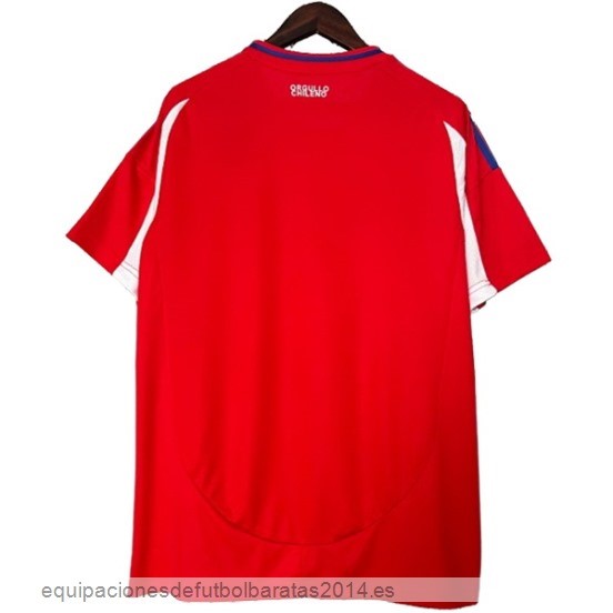 Nuevo Tailandia 1ª Camiseta Chile 2024 Rojo Baratas